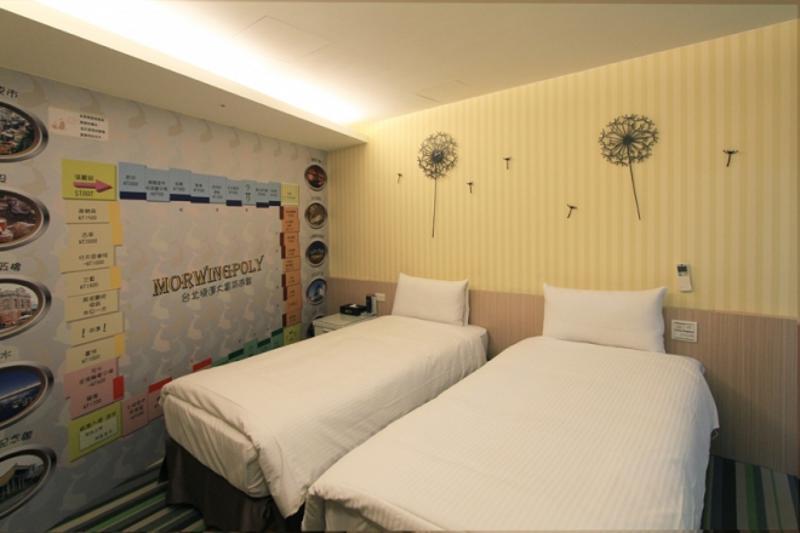 Morwing Hotel Fuzhong Taipei Exterior photo